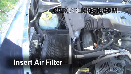 Air Filter How-To: 1998-2003 Dodge Durango - 1999 Dodge Durango SLT 5.9L V8